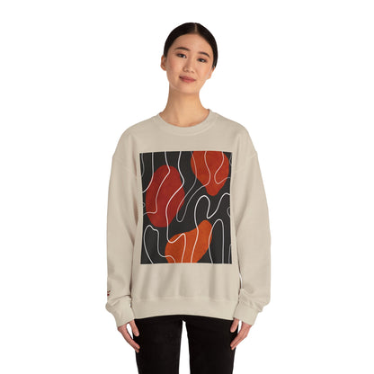 Abstract Modern Crewneck Sweatshirt, Cozy Casual Wear, Gift for Art Lovers, Stylish Layering, Perfect for Fall/Winter, Unique Graphic [...]