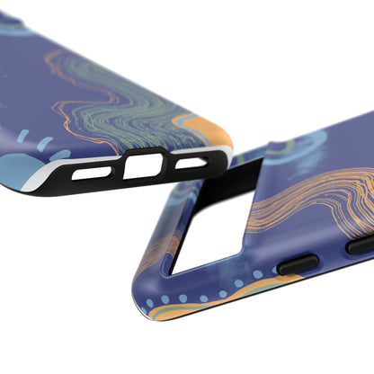 Artistic Phone Case, Abstract Phone Cover, Gift for Her, Modern Design, Boho Phone Case, Unique Phone Accessories