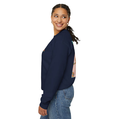 Funky Snake Unisex Crewneck Sweatshirt, Cozy Apparel, Unique Gift, Snake Art, Relaxed Style, Perfect for Casual Outings