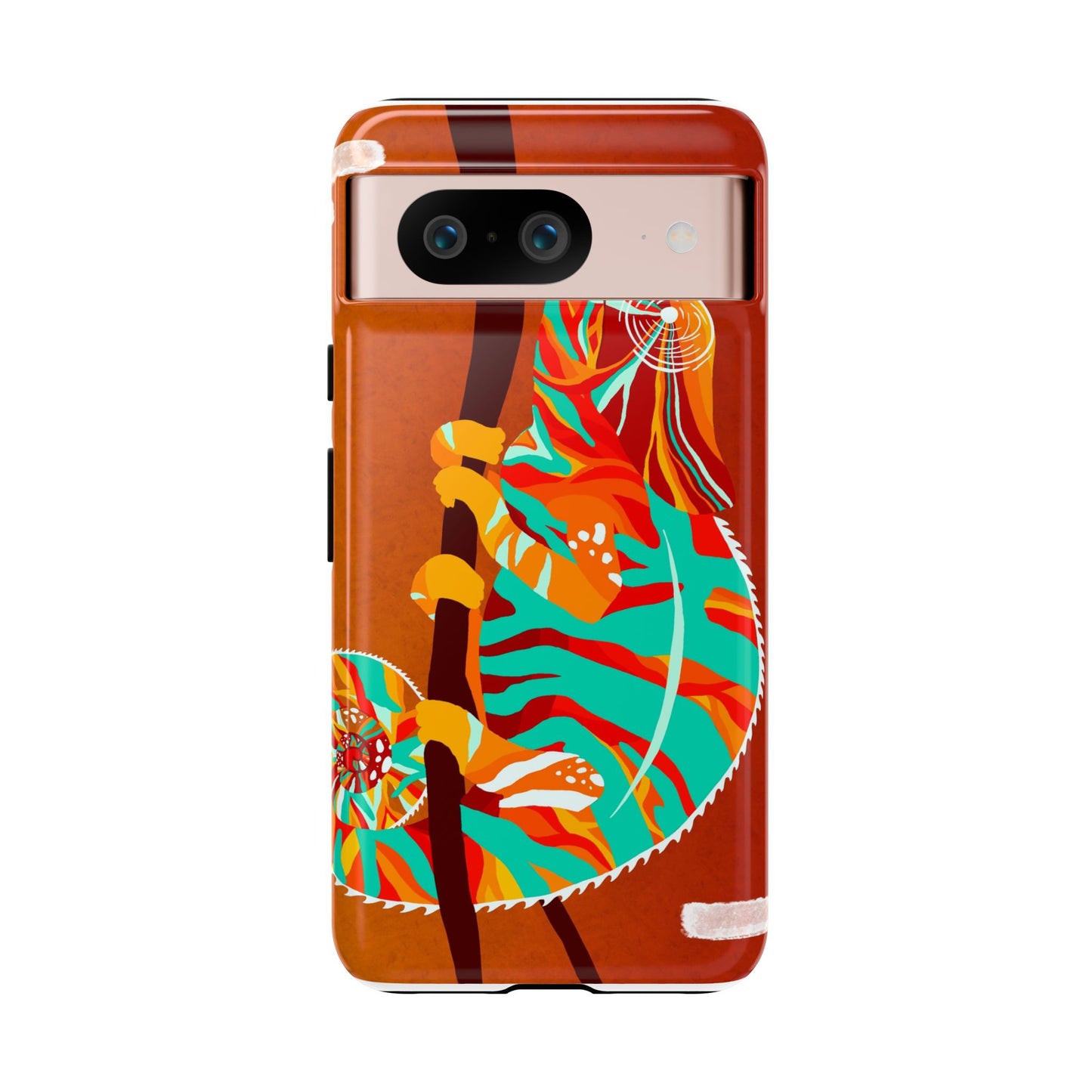 Chameleon Phone Case - Vibrant Artistic Design, Tough Cases for Animal Lovers, Unique Gift, Eco-Friendly Protection