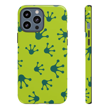 Frog Pattern Phone Case, Fun and Colorful Phone Cover, Durable Phone Protection, Gifts for Nature Lovers, Unique Accessory