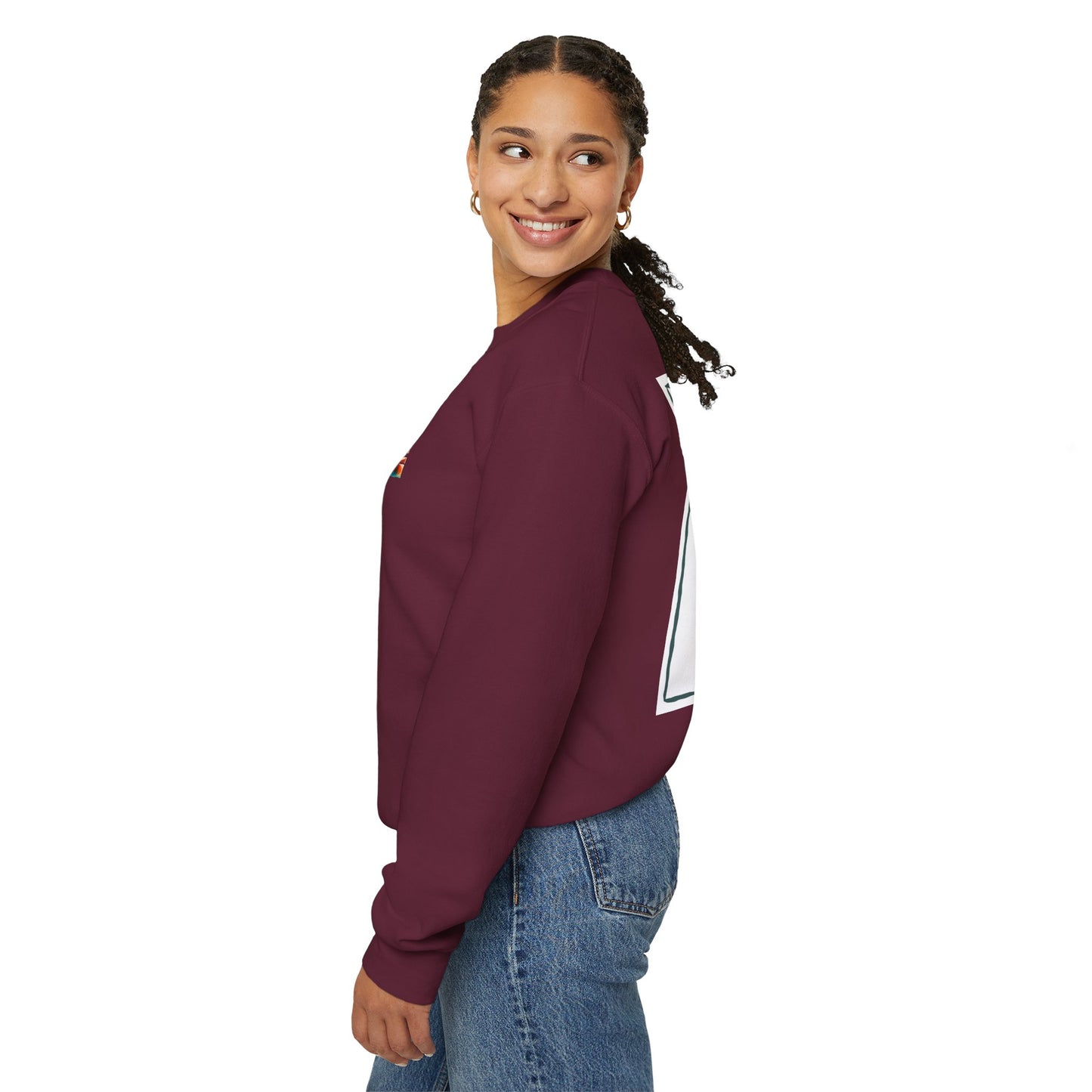 Funky Fish Crewneck Sweatshirt - Zen Frog Cozy & Calm Vibes for All, Perfect Gift for Nature Lovers, Relaxation, and Casual Wear