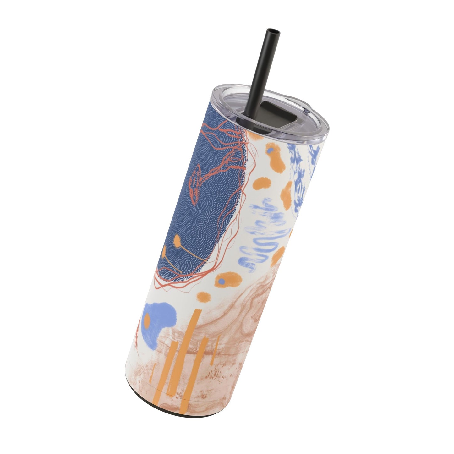Artistic Skinny Tumbler | Unique 20oz Travel Mug | Eco-Friendly Hydration | Perfect Gift for Coffee Lovers, Art Enthusiasts, [...]