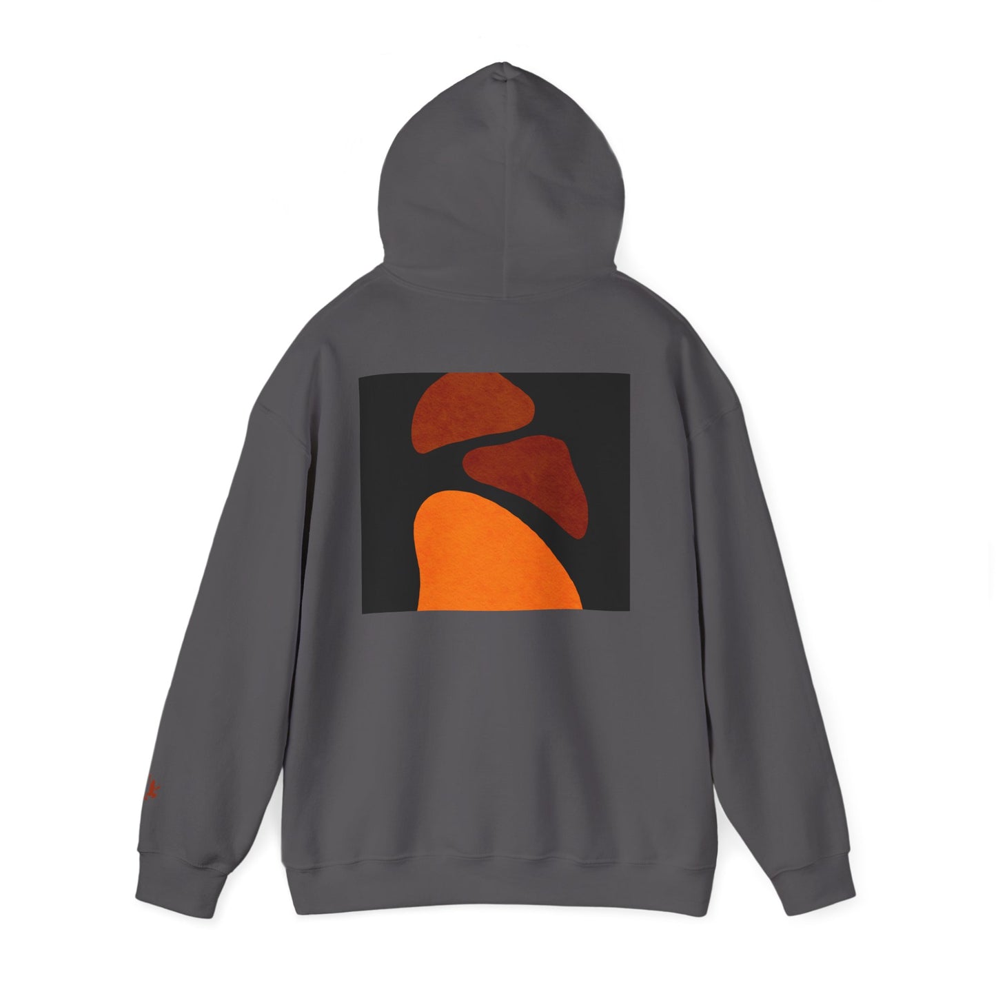 Artistic Unisex Hooded Sweatshirt - Cozy Streetwear, Casual Outfit, Perfect Gift, Fall Fashion, Graphic Hoodie