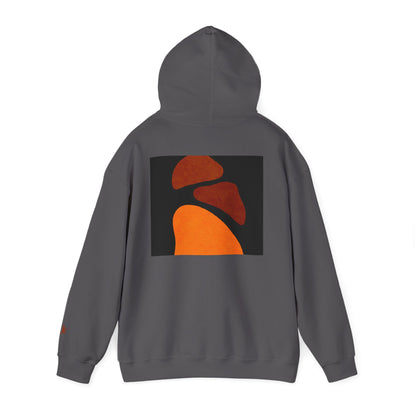 Artistic Unisex Hooded Sweatshirt - Cozy Streetwear, Casual Outfit, Perfect Gift, Fall Fashion, Graphic Hoodie