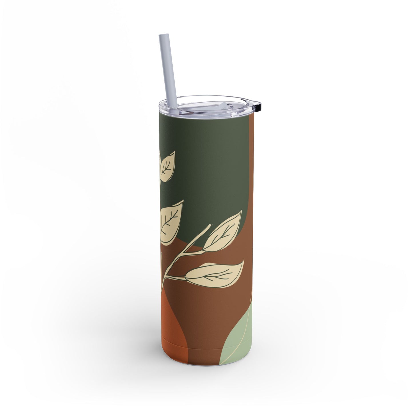 Autumn Leaves Tumbler, Fall Travel Mug, Eco-Friendly Drinkware, Perfect for Gifts, Seasonal Decor, 20oz Skinny Cup