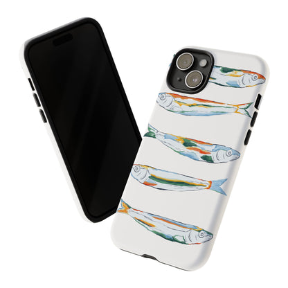 Tough Cases – Artistic Fish Design Phone Case, Unique Gift for Aquatic Lovers, Perfect for Birthdays, Holidays, and Everyday Use, Quirky Cases, Fun Phone Cases