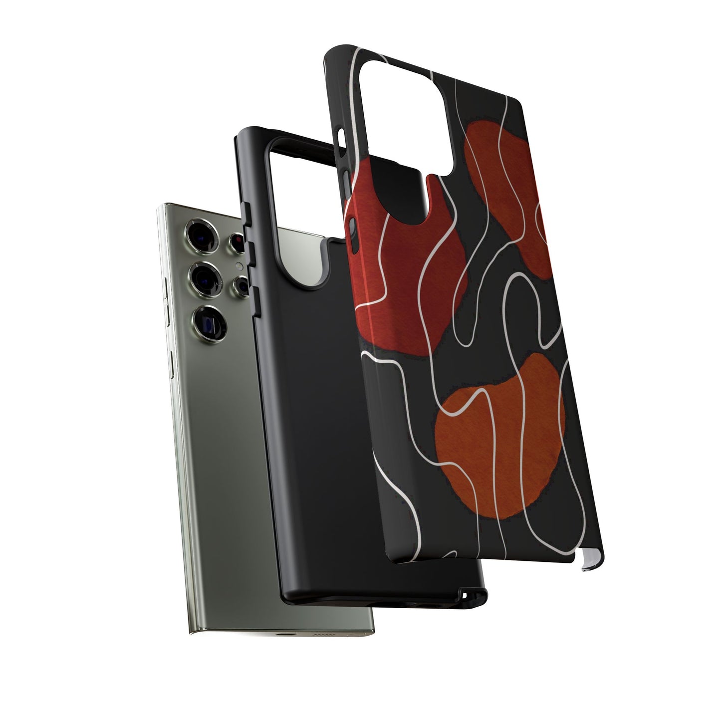 Stylish Phone Case with Abstract Design, Tough Cases for Modern Life, Trendy Phone Accessory, Unique Gift Idea, Holiday Present