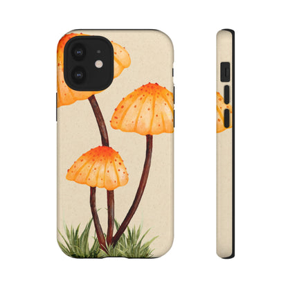 Mushroom Phone Case, Tough Cases for Nature Lovers, Unique Phone Covers, Gifts for Eco Enthusiasts, Fun Protective Cases