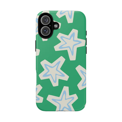 Retro Star Pattern Phone Case | Tough Cases, Colorful Cover for Phones, Phone Accessories, Gift for Her, Trendy Cases