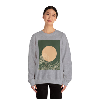 Nature-Inspired Unisex Crewneck Sweatshirt, Cozy Casual Wear, Gift for Outdoor Lovers, Perfect for Fall and Winter
