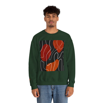 Abstract Modern Crewneck Sweatshirt, Cozy Casual Wear, Gift for Art Lovers, Stylish Layering, Perfect for Fall/Winter, Unique Graphic [...]