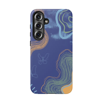 Artistic Phone Case, Abstract Phone Cover, Gift for Her, Modern Design, Boho Phone Case, Unique Phone Accessories