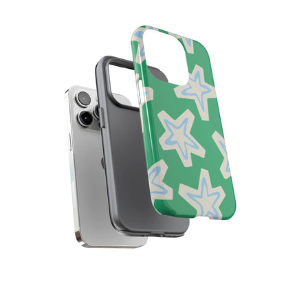 Retro Star Pattern Phone Case | Tough Cases, Colorful Cover for Phones, Phone Accessories, Gift for Her, Trendy Cases