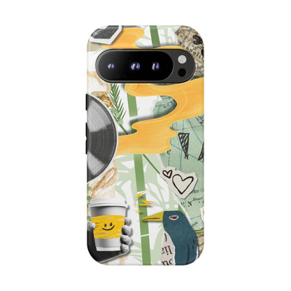 Artistic Phone Case, Unique Cell Phone Cover, Trendy Gifts for Music Lovers, Eco-Friendly Phone Accessory, Stylish Tech Gifts, Cool Cases, Unique Phone Cases