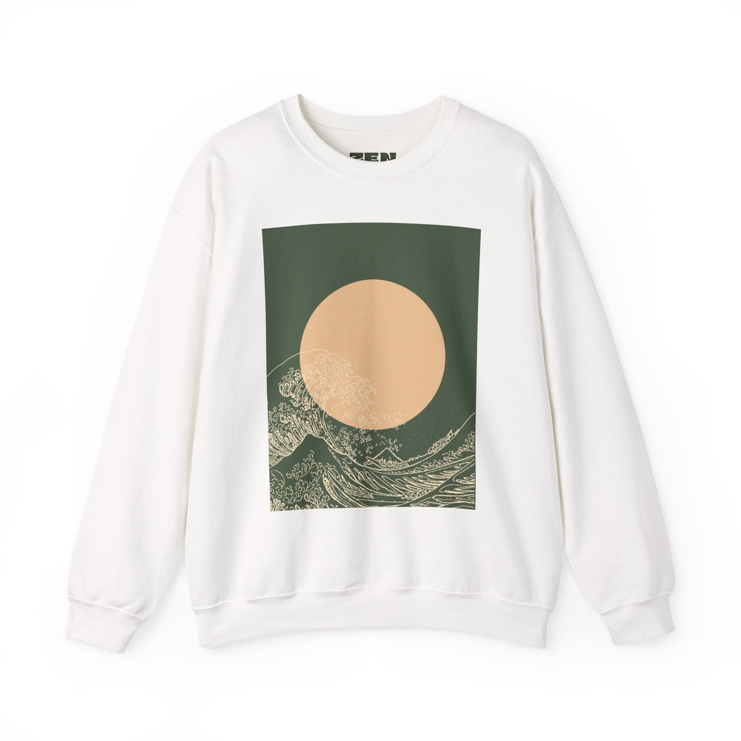 Nature-Inspired Unisex Crewneck Sweatshirt, Cozy Casual Wear, Gift for Outdoor Lovers, Perfect for Fall and Winter