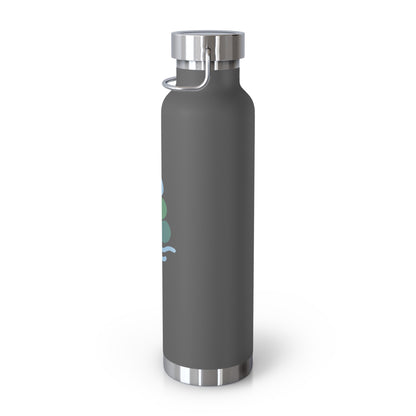 Calm Oasis Water Bottle | Insulated Hydration Flask for Yoga, Travel, Exercise, Eco-friendly Gift, Outdoor Adventures, Gift for Him, Gift for Her