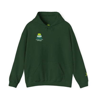 Nature-Inspired Unisex Hooded Sweatshirt, Comfortable Pullover, Casual Clothing, Eco-Friendly Gift, Chill Vibe Hoodie, Relaxing Outfit