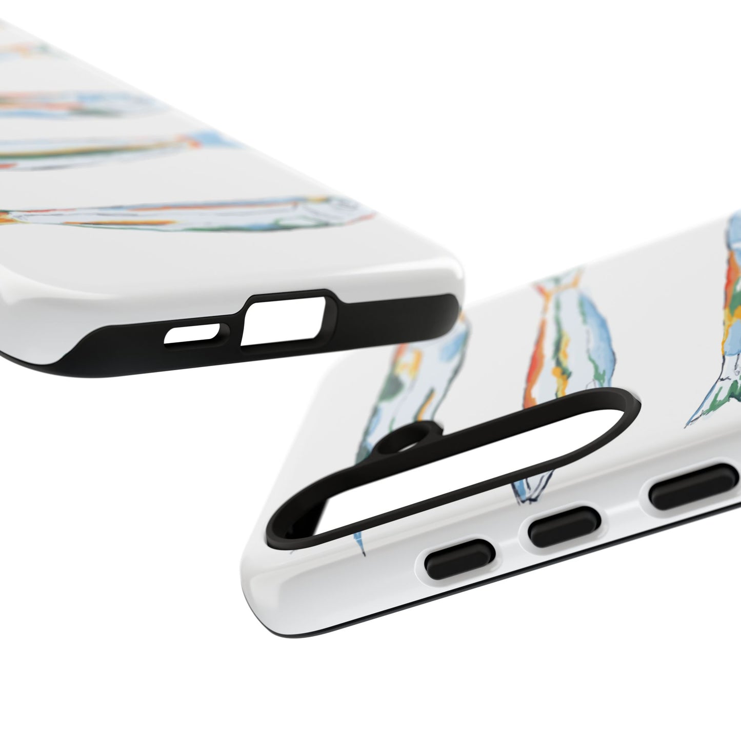 Tough Cases – Artistic Fish Design Phone Case, Unique Gift for Aquatic Lovers, Perfect for Birthdays, Holidays, and Everyday Use, Quirky Cases, Fun Phone Cases