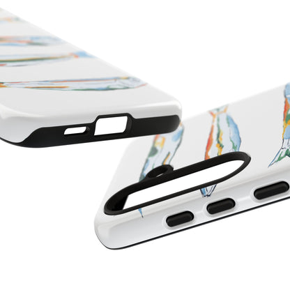Tough Cases – Artistic Fish Design Phone Case, Unique Gift for Aquatic Lovers, Perfect for Birthdays, Holidays, and Everyday Use, Quirky Cases, Fun Phone Cases