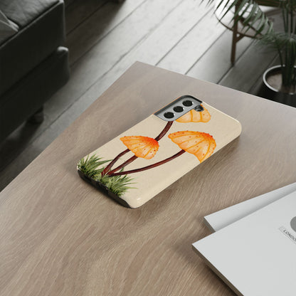 Mushroom Phone Case, Tough Cases for Nature Lovers, Unique Phone Covers, Gifts for Eco Enthusiasts, Fun Protective Cases