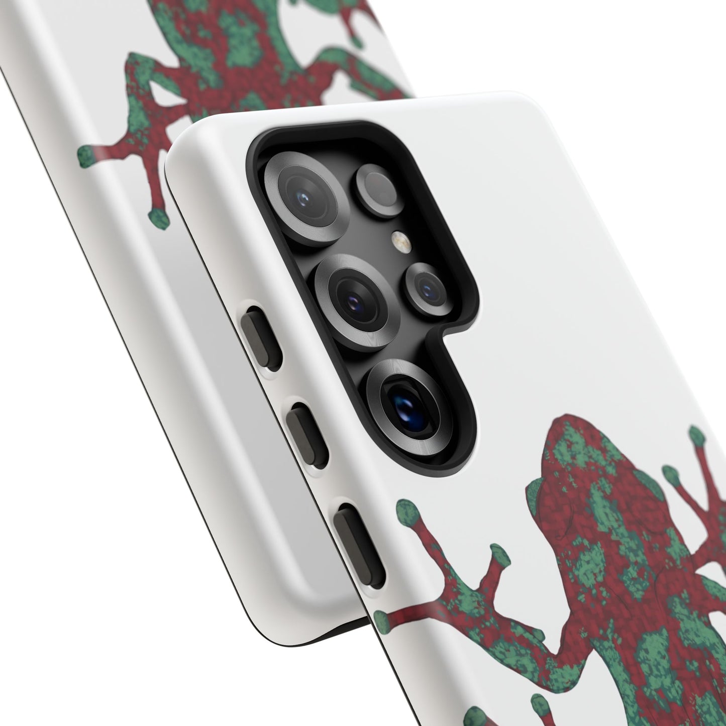 Frog Phone Case, Tough Cases, Eco-Friendly Phone Accessories, Unique Gifts for Nature Lovers, Cute Frog Design