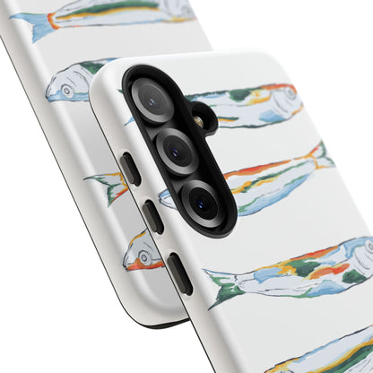 Tough Cases – Artistic Fish Design Phone Case, Unique Gift for Aquatic Lovers, Perfect for Birthdays, Holidays, and Everyday Use, Quirky Cases, Fun Phone Cases