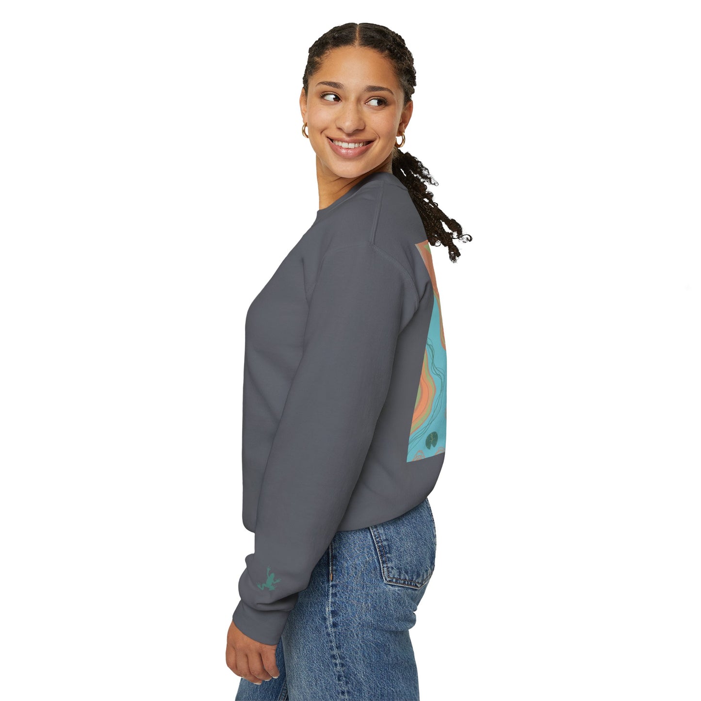 Bohemian Crewneck Sweatshirt, Cozy Sweatshirt for Art Lovers, Unique Graphic Apparel, Perfect Gift for Everyday Wear, Trendy Fashion Hoodie