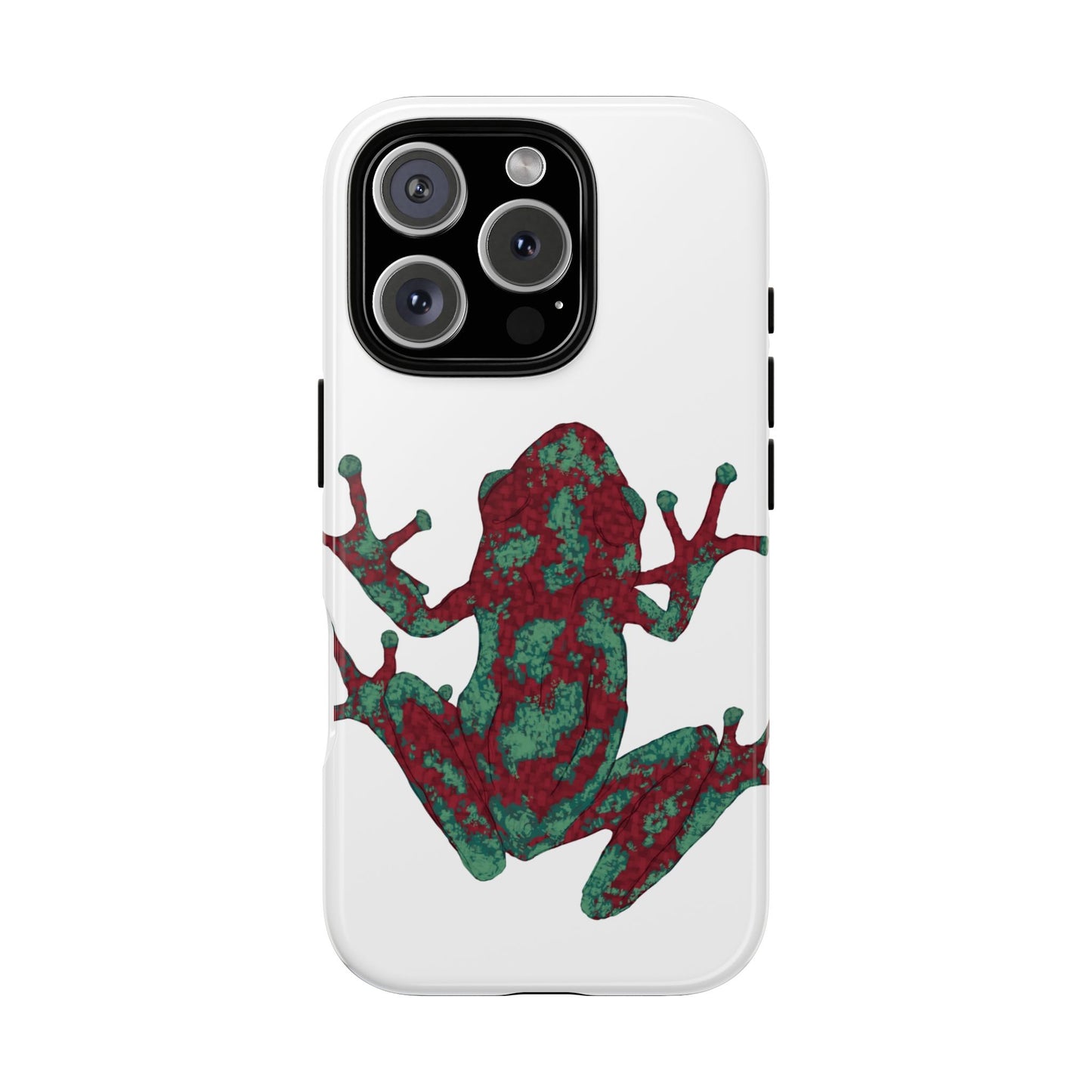 Frog Phone Case, Tough Cases, Eco-Friendly Phone Accessories, Unique Gifts for Nature Lovers, Cute Frog Design