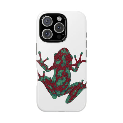 Frog Phone Case, Tough Cases, Eco-Friendly Phone Accessories, Unique Gifts for Nature Lovers, Cute Frog Design
