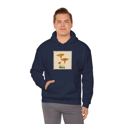 Botanical Print Hoodie, Cozy Sweatshirt, Nature Lover Gift, Comfortable Casual Wear, Fall Fashion, Unisex Hoodie, Comfy Mushroom Hoodie, Nature Vibes, Perfect for Fall