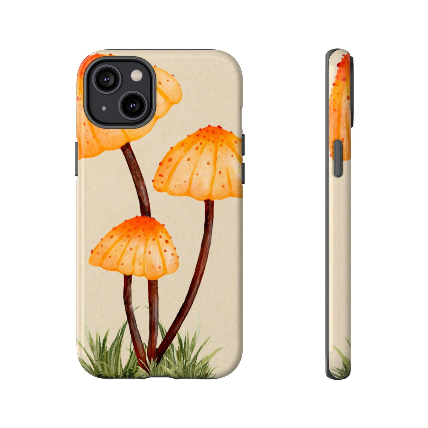 Mushroom Phone Case, Tough Cases for Nature Lovers, Unique Phone Covers, Gifts for Eco Enthusiasts, Fun Protective Cases
