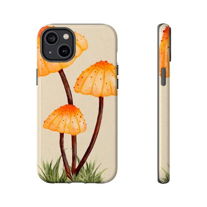 Mushroom Phone Case, Tough Cases for Nature Lovers, Unique Phone Covers, Gifts for Eco Enthusiasts, Fun Protective Cases