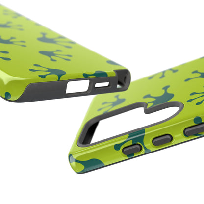 Frog Pattern Phone Case, Fun and Colorful Phone Cover, Durable Phone Protection, Gifts for Nature Lovers, Unique Accessory