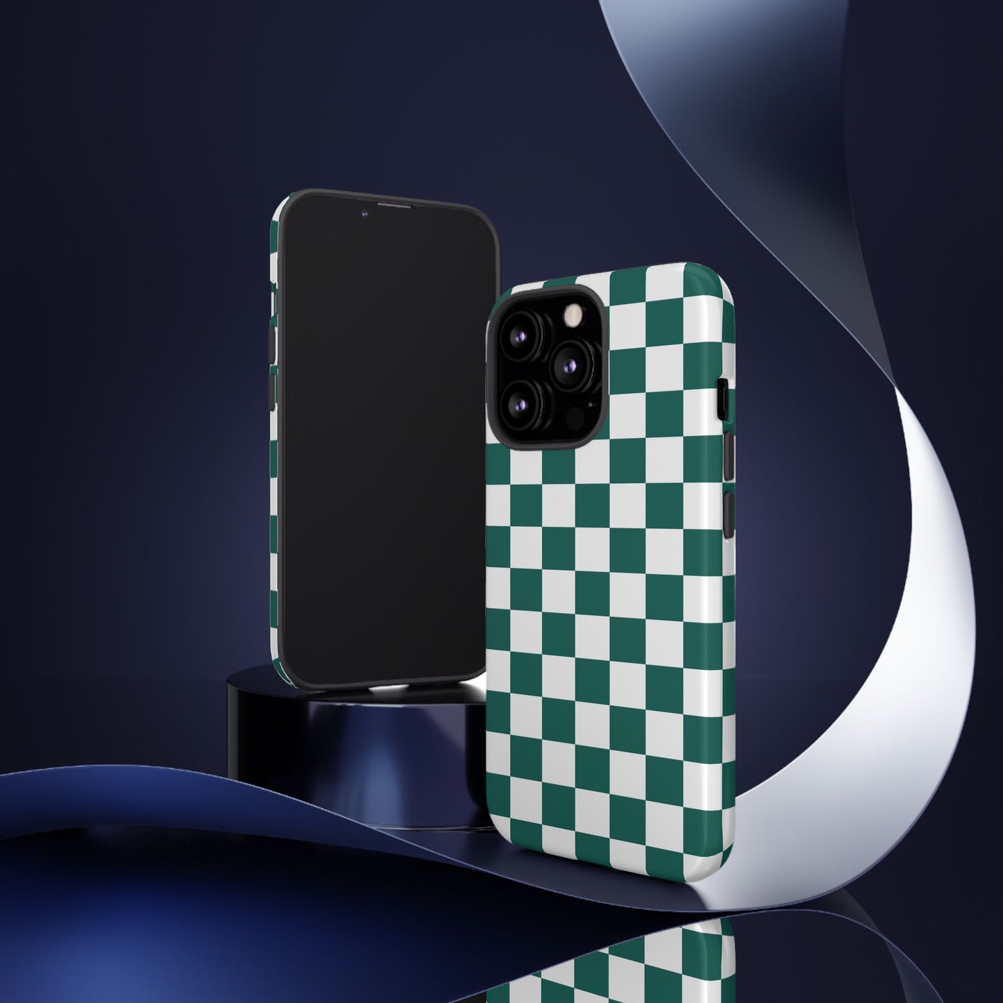Stylish Checkered Phone Case, Protective Cover, Unique Gift, Trendy Accessory, Customizable Design, Ideal for All Ages