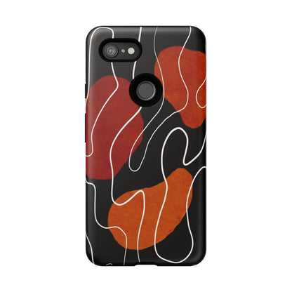 Stylish Phone Case with Abstract Design, Tough Cases for Modern Life, Trendy Phone Accessory, Unique Gift Idea, Holiday Present