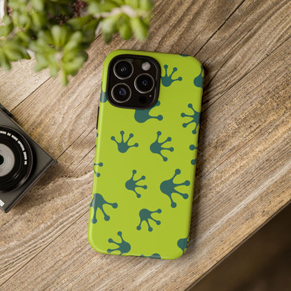 Frog Pattern Phone Case, Fun and Colorful Phone Cover, Durable Phone Protection, Gifts for Nature Lovers, Unique Accessory