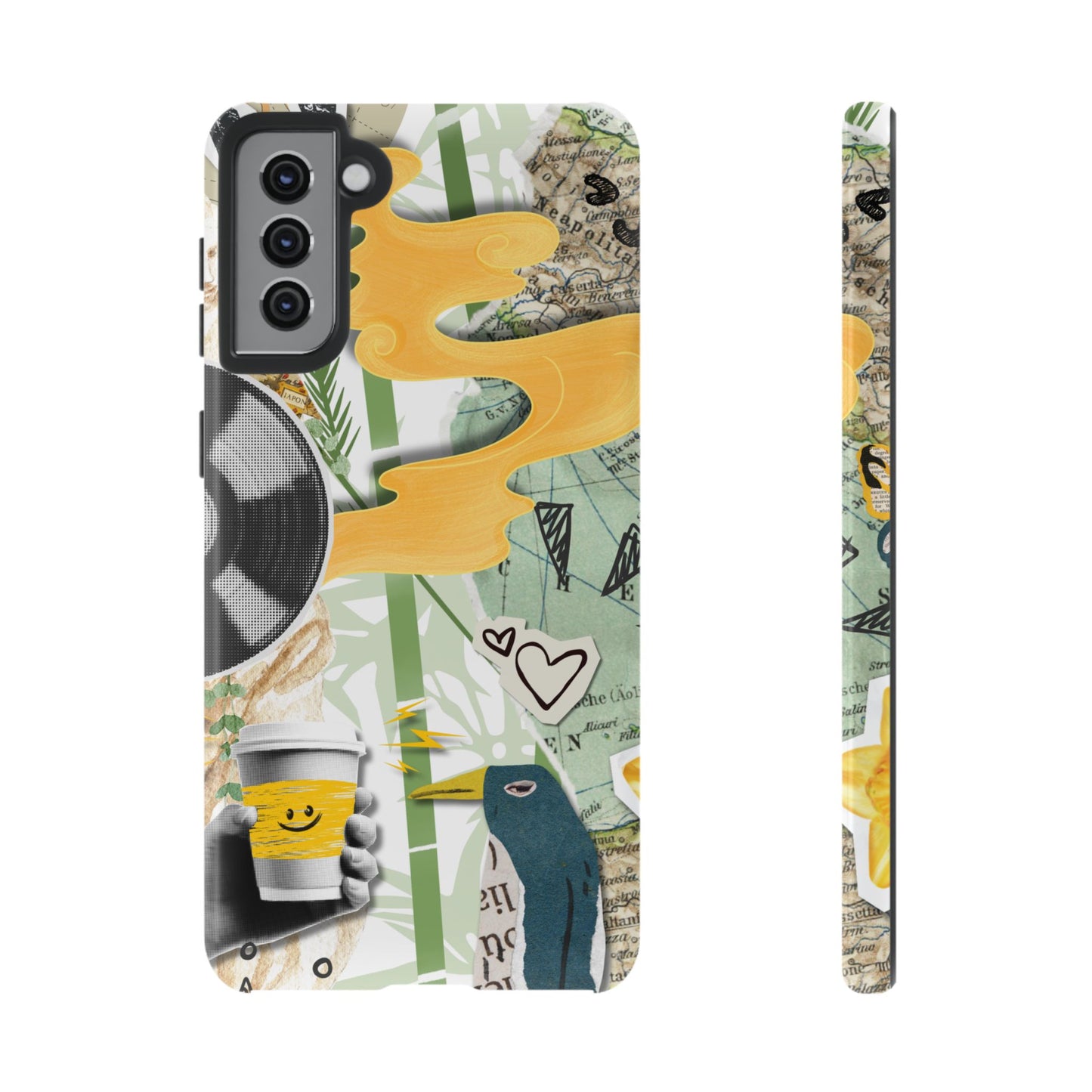 Artistic Phone Case, Unique Cell Phone Cover, Trendy Gifts for Music Lovers, Eco-Friendly Phone Accessory, Stylish Tech Gifts, Cool Cases, Unique Phone Cases