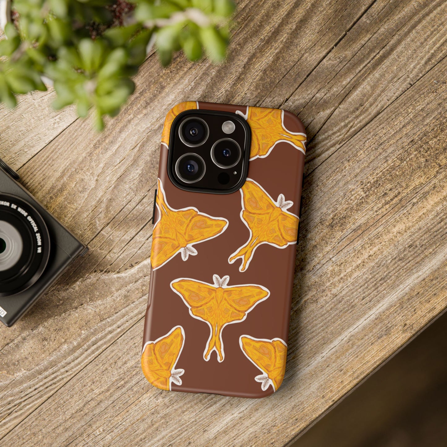 Stylish Phone Case for Nature Lovers | Butterfly Design | Gifts for Friends | Eco-Friendly Tech Case, Cool Phone Accessories, Moth Decor