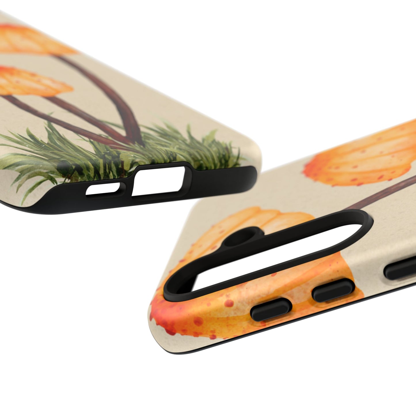 Mushroom Phone Case, Tough Cases for Nature Lovers, Unique Phone Covers, Gifts for Eco Enthusiasts, Fun Protective Cases