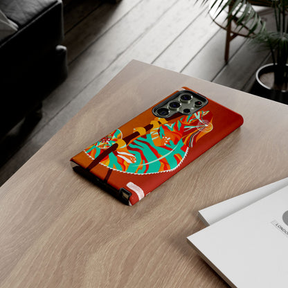Chameleon Phone Case - Vibrant Artistic Design, Tough Cases for Animal Lovers, Unique Gift, Eco-Friendly Protection