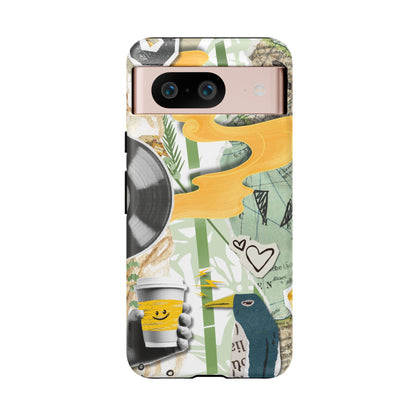 Artistic Phone Case, Unique Cell Phone Cover, Trendy Gifts for Music Lovers, Eco-Friendly Phone Accessory, Stylish Tech Gifts, Cool Cases, Unique Phone Cases