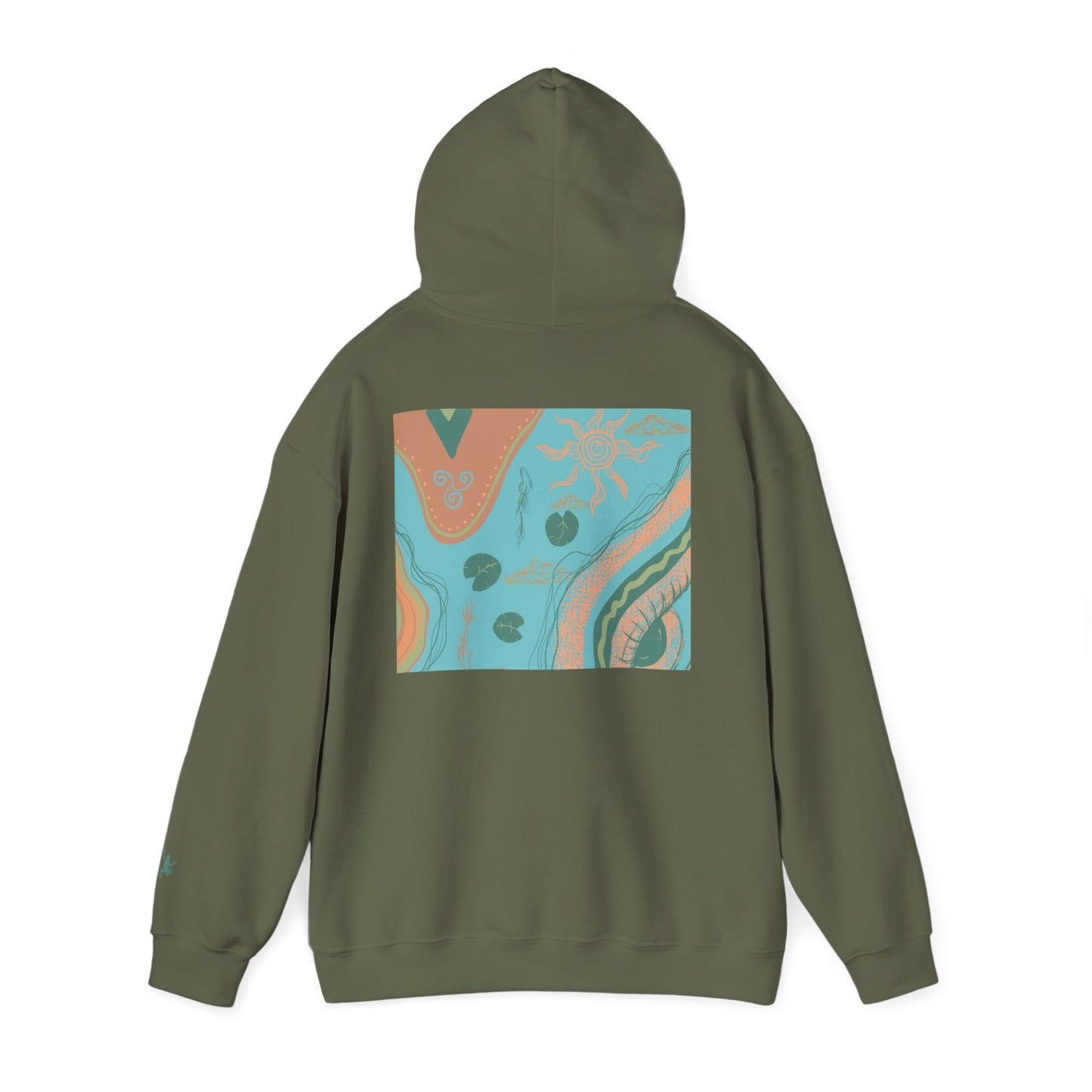 Chic Abstract Art Hoodie for Comfort & Style, Unisex Pullover, Cozy Sweatshirt, Trendy Gift for Art Lovers, Casual Outfit Must-Have