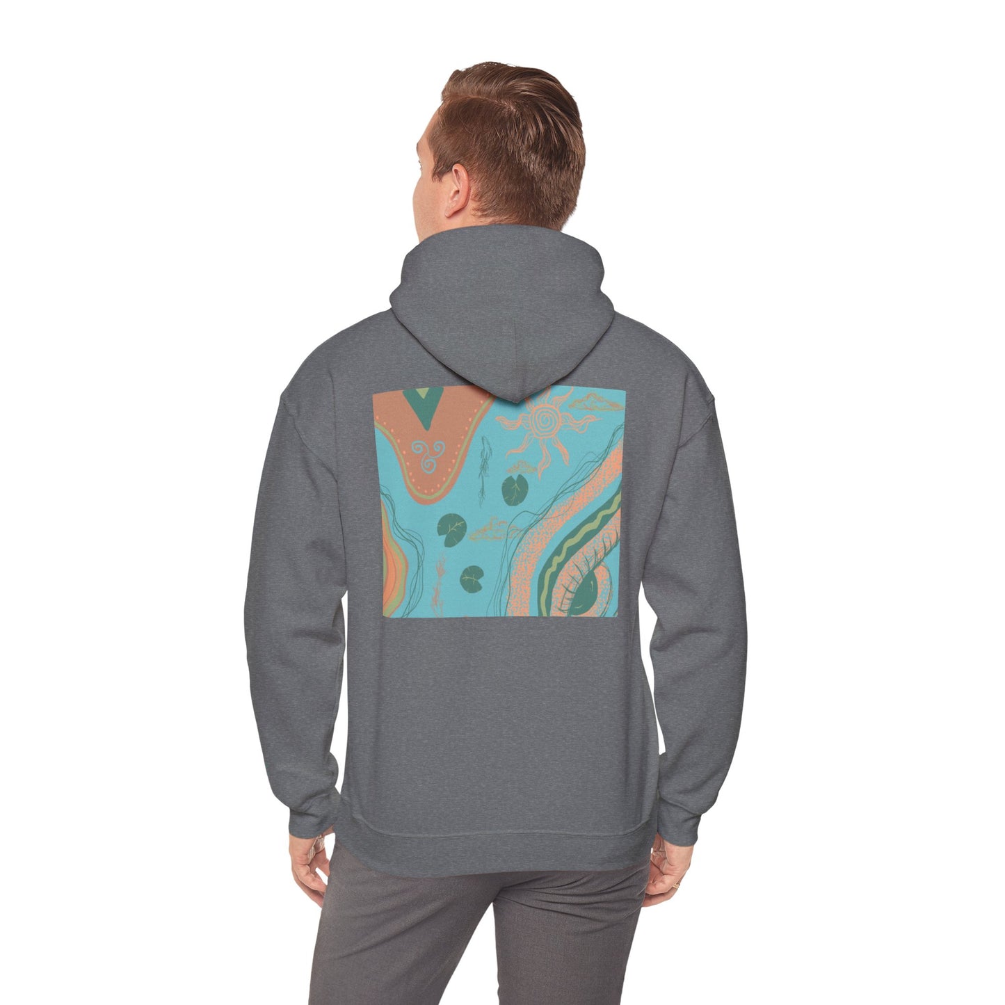 Chic Abstract Art Hoodie for Comfort & Style, Unisex Pullover, Cozy Sweatshirt, Trendy Gift for Art Lovers, Casual Outfit Must-Have
