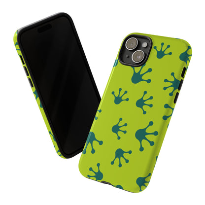 Frog Pattern Phone Case, Fun and Colorful Phone Cover, Durable Phone Protection, Gifts for Nature Lovers, Unique Accessory