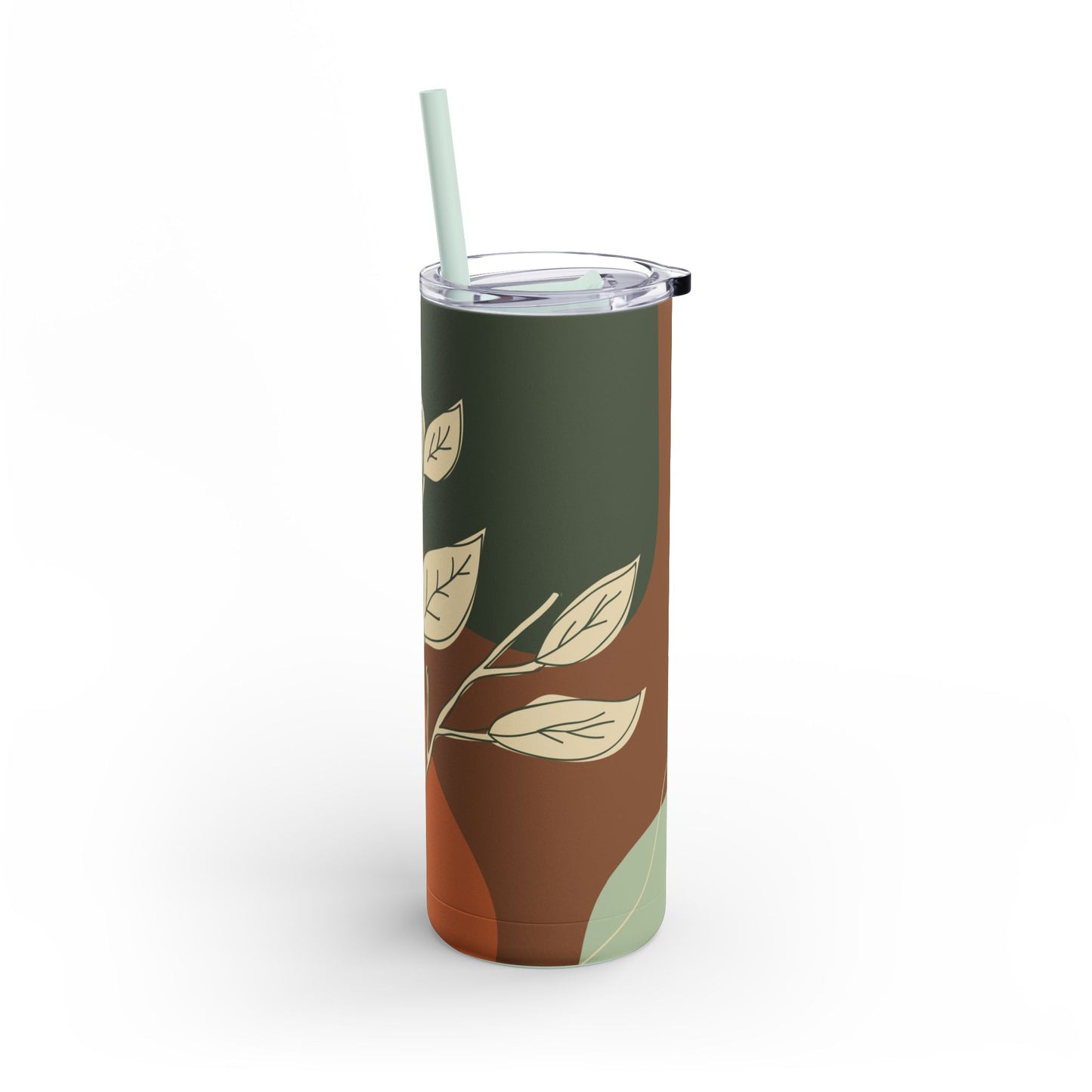Autumn Leaves Tumbler, Fall Travel Mug, Eco-Friendly Drinkware, Perfect for Gifts, Seasonal Decor, 20oz Skinny Cup