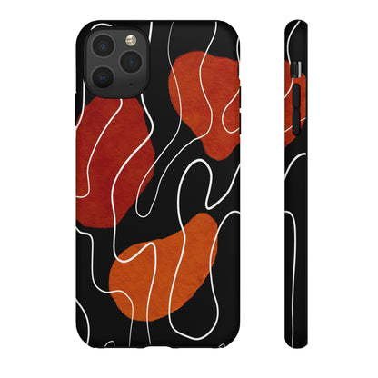 Stylish Phone Case with Abstract Design, Tough Cases for Modern Life, Trendy Phone Accessory, Unique Gift Idea, Holiday Present