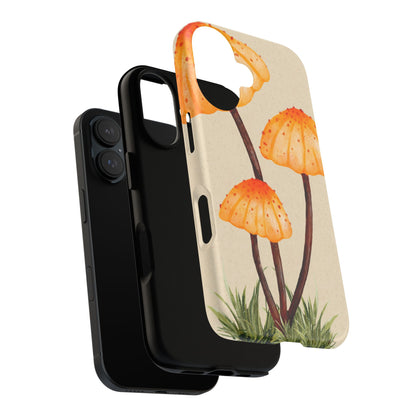 Mushroom Phone Case, Tough Cases for Nature Lovers, Unique Phone Covers, Gifts for Eco Enthusiasts, Fun Protective Cases