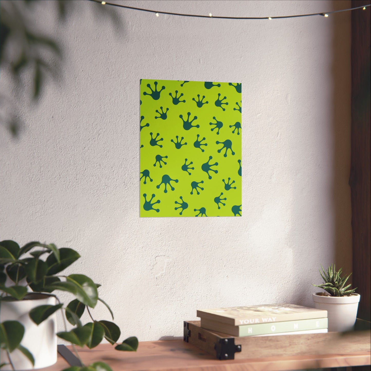 Colorful Frog Splash Vertical Posters, Whimsical Home Decor, Kids Room Art, Nursery Wall Art, Eco-Friendly Prints