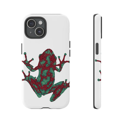 Frog Phone Case, Tough Cases, Eco-Friendly Phone Accessories, Unique Gifts for Nature Lovers, Cute Frog Design